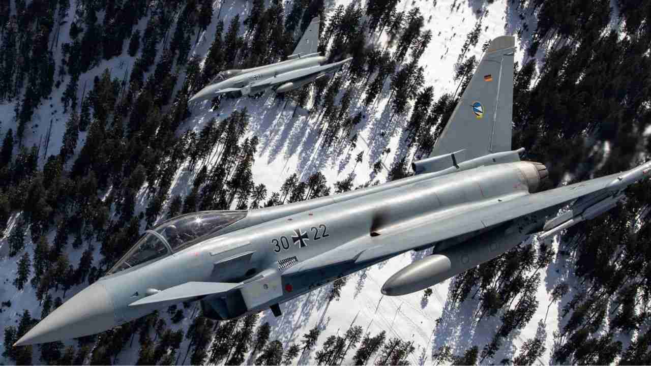Alemanha investirá US$ 184 bilhões em defesa e comprará 8.500 blindados e 20 caças Eurofighter