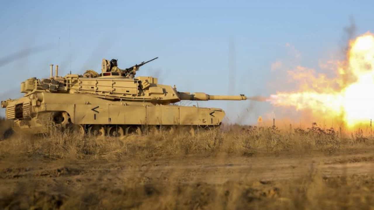 US Army trains Abrams tanks to fight drones with 120 mm cannons