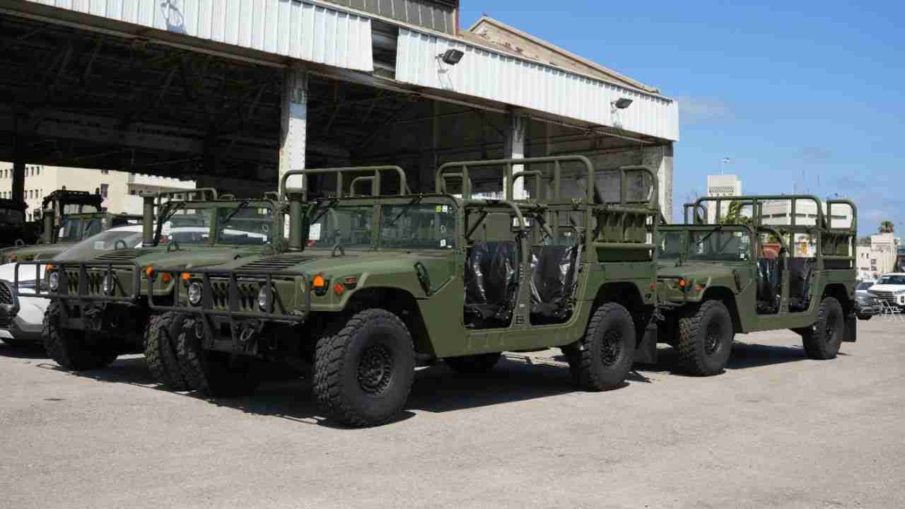 Israel compra centenas de HMMWVs dos EUA e reforça frota militar com blindados