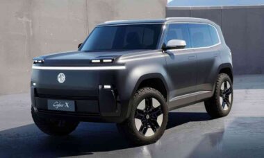 MG Cyber X aposta no visual retrô e pode herdar motorização elétrica de 496 cv do Cyberster