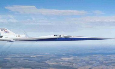 X-59 da NASA avança em testes e aproxima era dos voos supersônicos silenciosos
