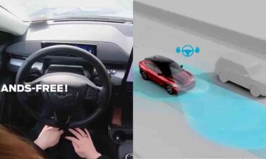 Ford BlueCruise 1.5 estreia com troca de faixa automática no Mustang Mach-E 2025