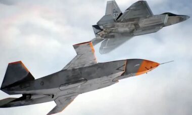 F-22 Raptors serão os primeiros a controlar futuros drones de combate da Força Aérea dos Estados Unidos