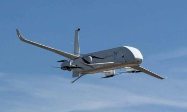 Drone de carga híbrido Cento. X @mightyflydrone