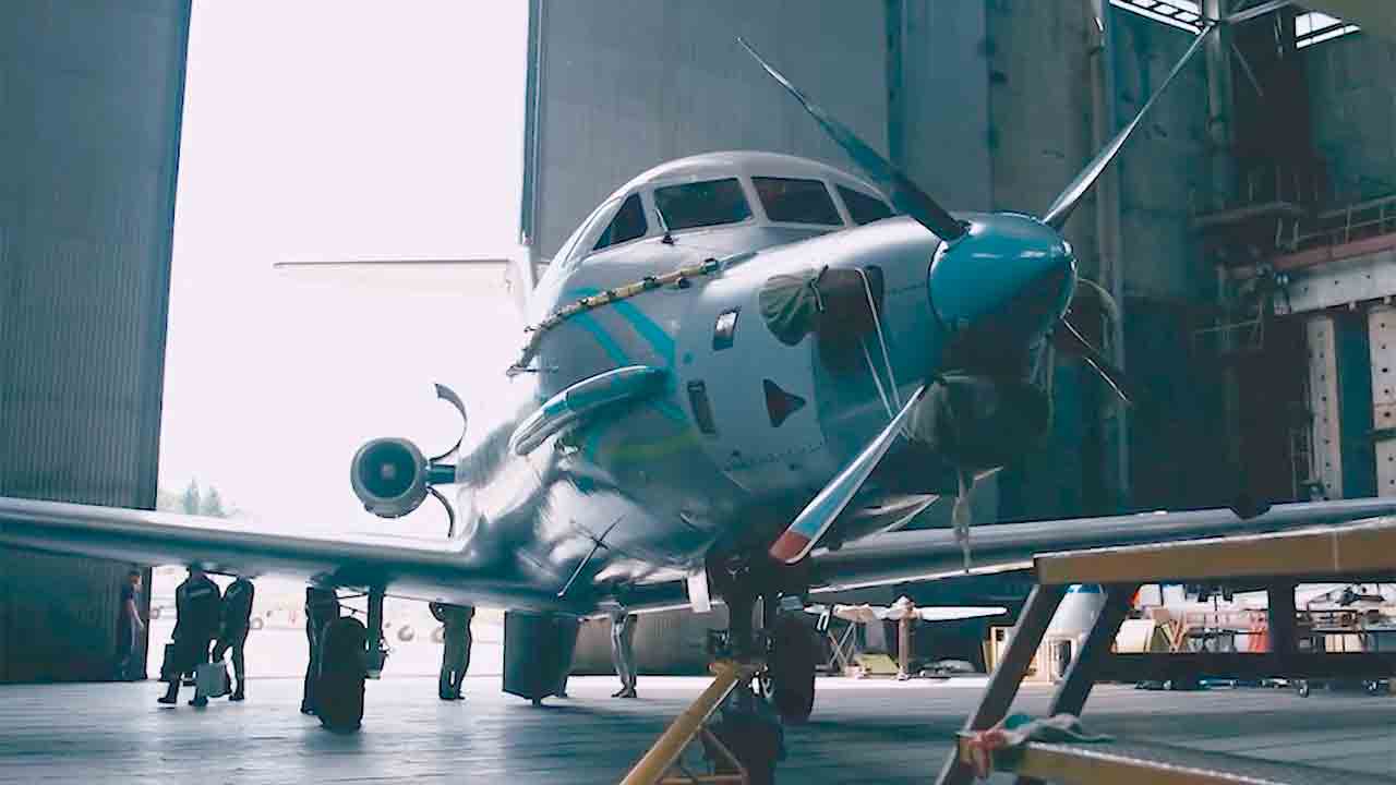 Video: Experimental aircraft with VK-800 engine conducts first test flight in Russia. Photo: SibNIA