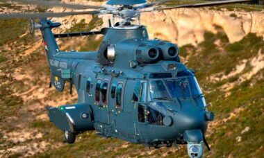 H225M Caracal. Foto X @modministeriq