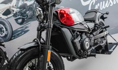 CFMoto 450CL‑C. Instagram @cfmoto.motorcycles.br