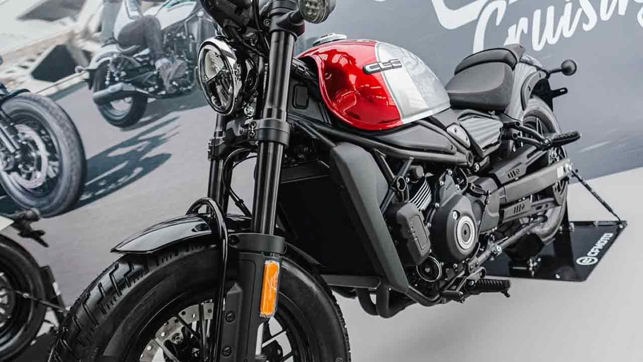 CFMoto 450CL‑C. Instagram @cfmoto.motorcycles.br