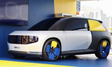 SAIC-GM apresenta conceito de carro elétrico com design customizável para o público jovem