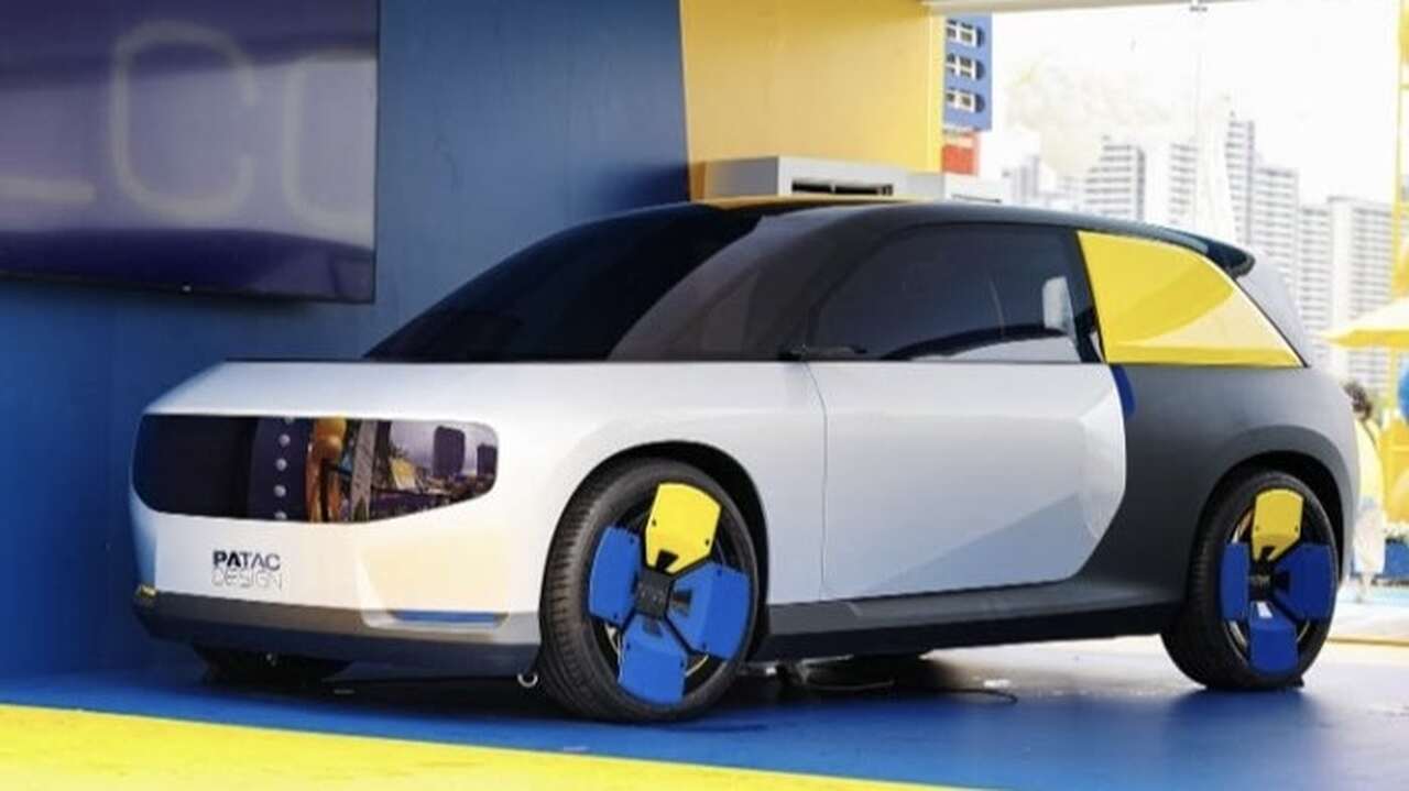 SAIC-GM apresenta conceito de carro elétrico com design customizável para o público jovem