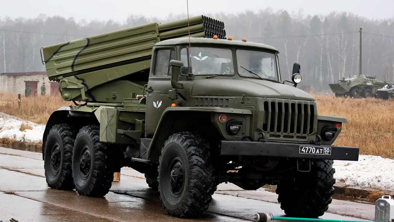 BM-21 “Grad”. Foto: Wikimedia