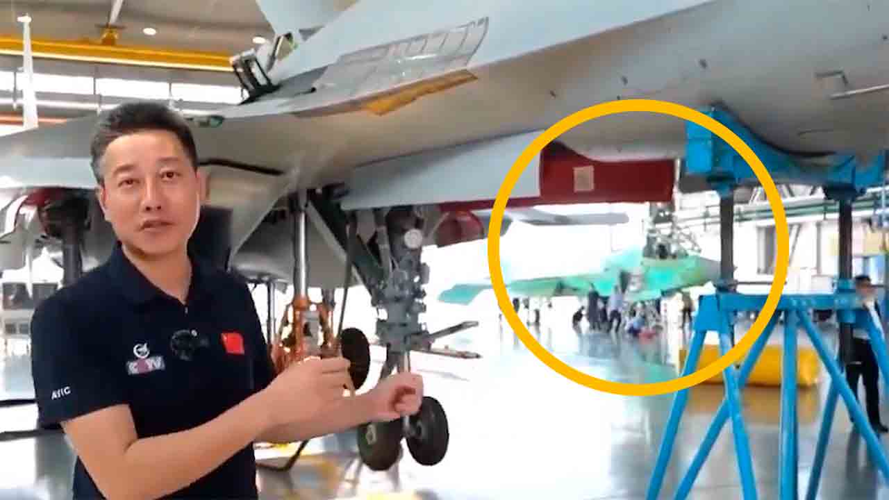 Shenyang J-35. Foto: Reprodução CCTV