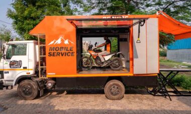 KTM lança serviço móvel no Himalaia para apoiar motociclistas na rota Manali–Leh. Foto: KTM Índia