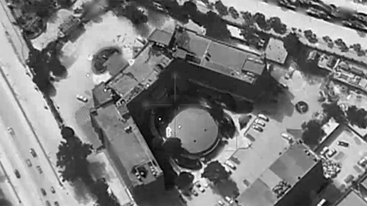 Israel offentliggør video af angreb på den syriske generalstabs hovedkvarter i Damaskus