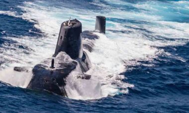 Reino Unido testa drones subaquáticos lançados por submarinos nucleares. Foto: Royal Navy