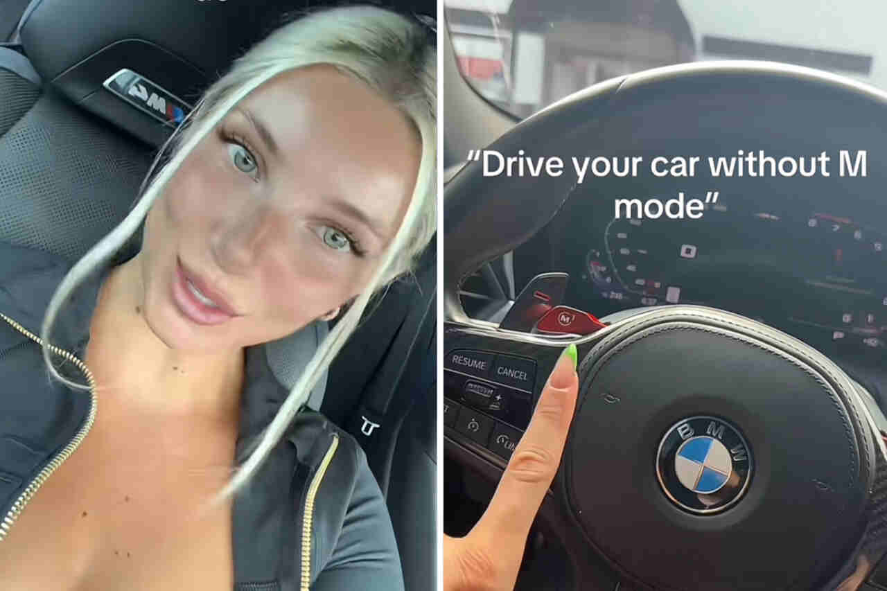 Vídeo: Mulher viraliza ao revelar que não consegue dirigir BMW antes de apertar um botão