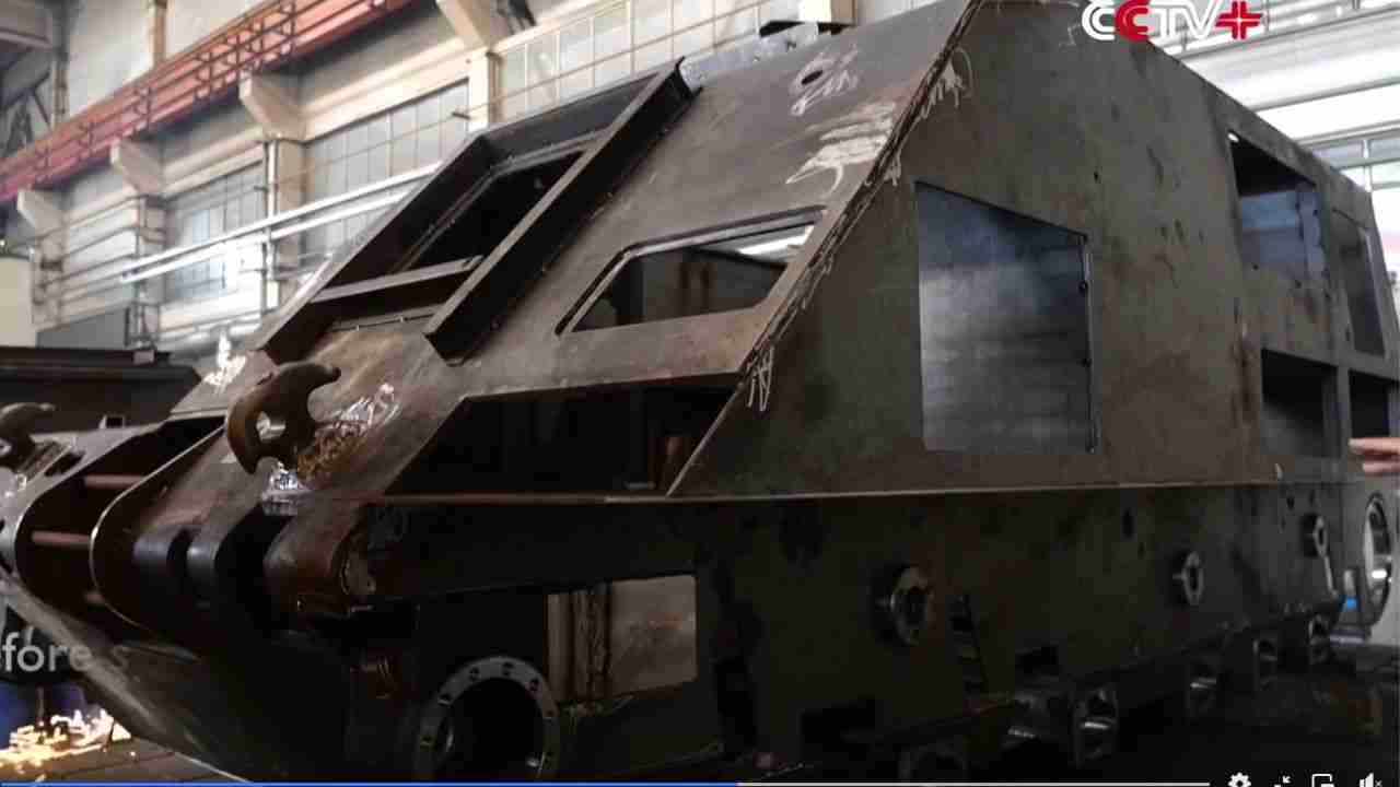 China develops new armored engineering vehicle based on tank chassis