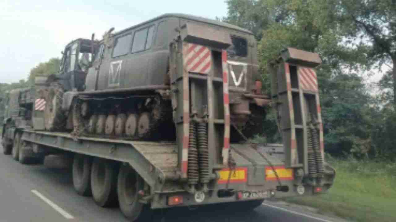 Russia deploys rare Uzola tracked vehicles to the front line in Ukraine