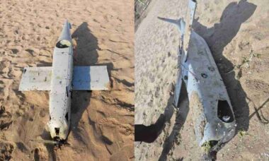 Drone russo Orlan-10 é encontrado e destruído em praia na Bulgária