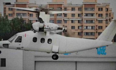 China testa 1º tiltrotor tripulado para reforço militar no Pacífico