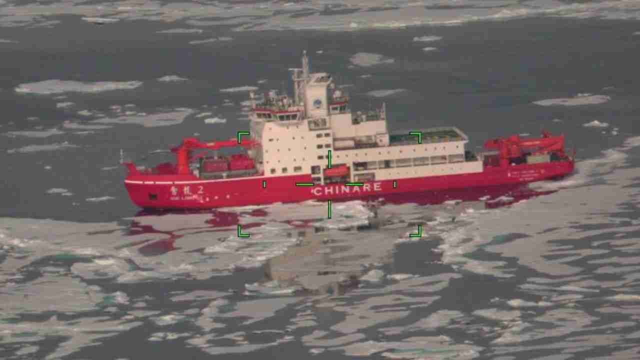 China increases presence with five icebreakers near Alaska monitoring the US