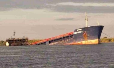 Ucrânia afunda navio russo no Cáspio em ataque de drone