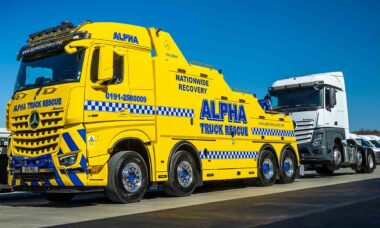 Mercedes-Benz Arocs. Foto: Alpha Recovery