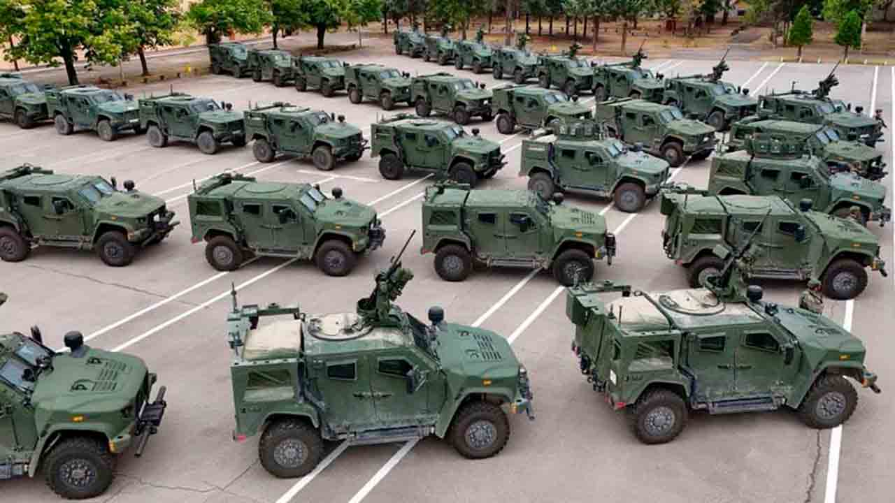 Oshkosh JLTV. Foto: Forsvarsministeriet i Nordmakedonien