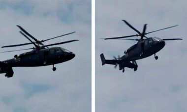 China revela helicóptero de alta velocidade semelhante ao Sikorsky S-97 Raider dos EUA