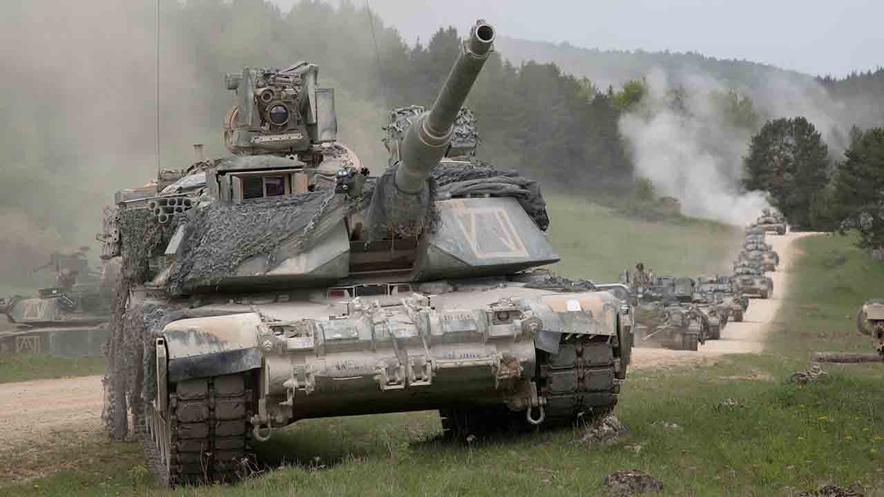 M1A2 Abrams. X @USArmy
