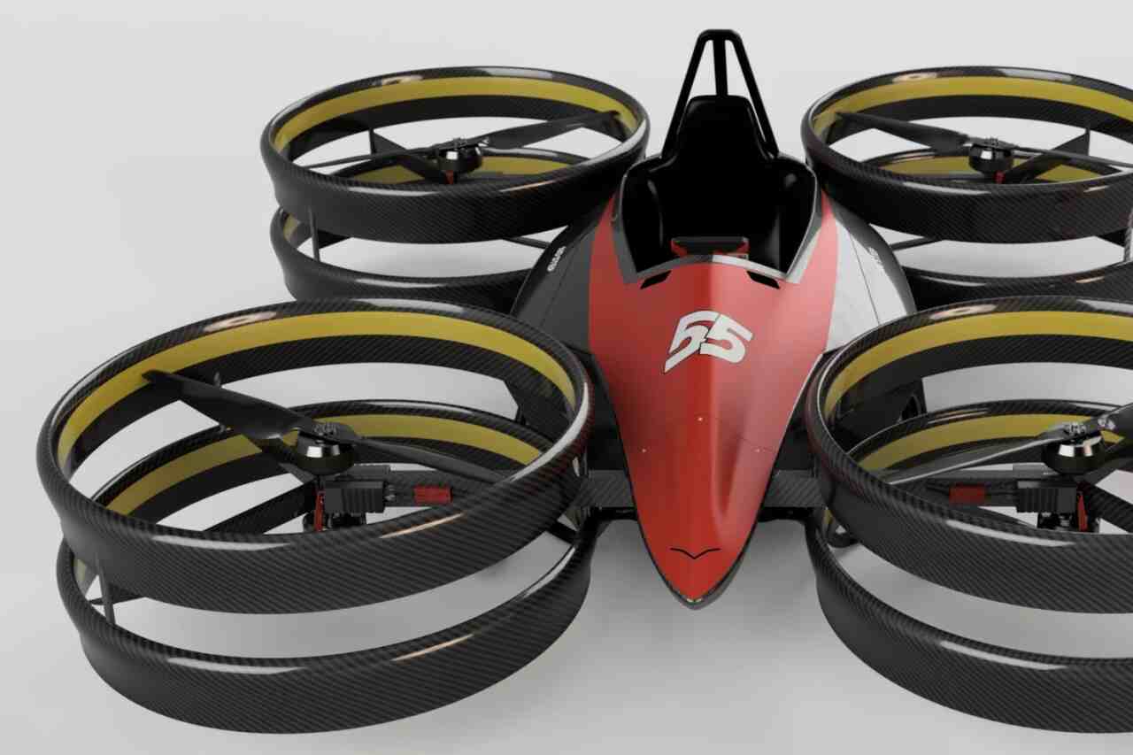 Scopri l'AirKart, un go-kart volante che sembra uscito da un videogioco