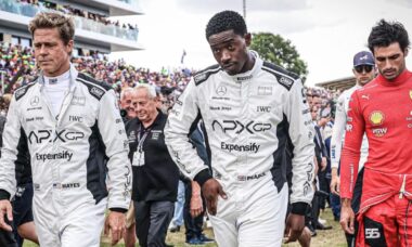 Fotos: Reprodução Instagram @f1movie