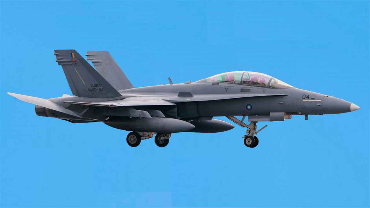 F/A-18D Hornet der malaysischen Luftwaffe. Symbolfoto: Wikimedia