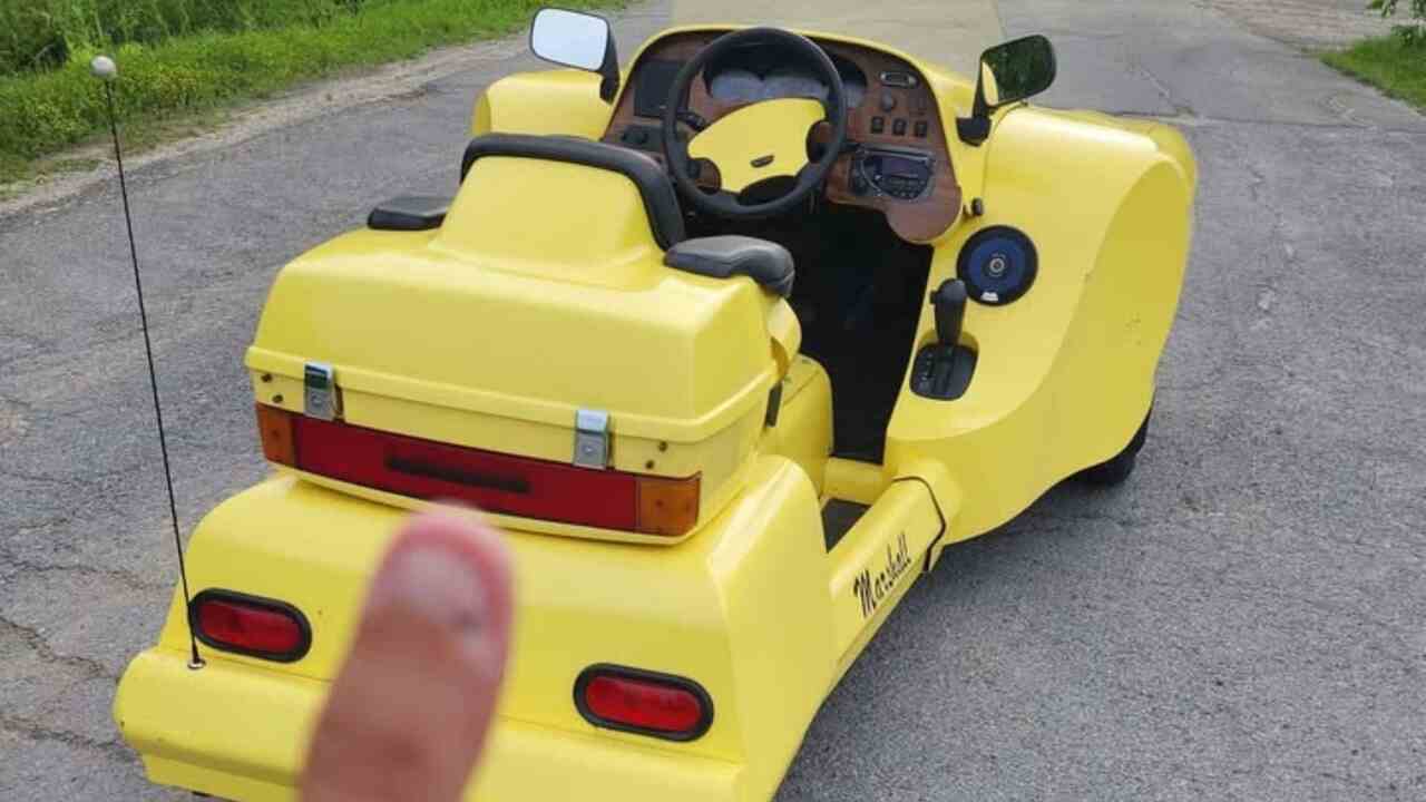 Auto personalizzata con metà Hyundai e metà Honda messa in vendita