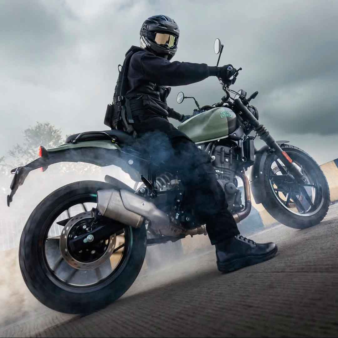 Royal Enfield Guerrilla 450. 写真: Royal Enfield