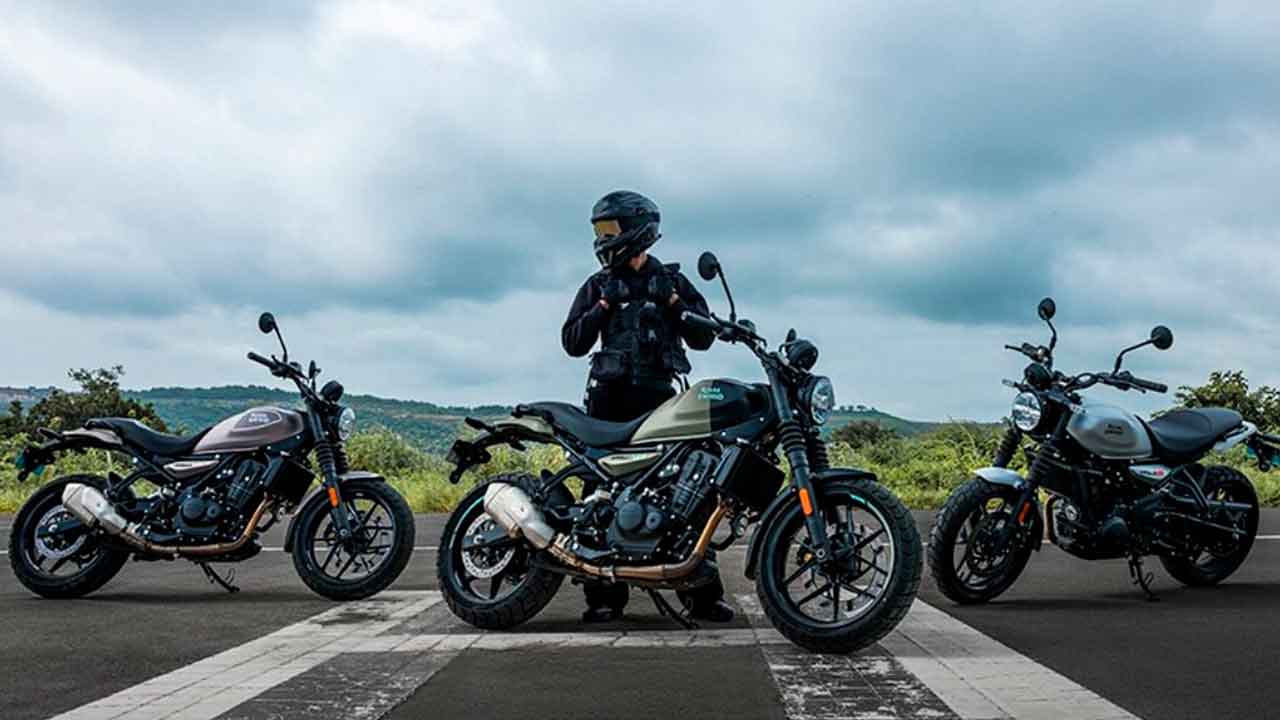 Royal Enfield Guerrilla 450. 写真: Royal Enfield