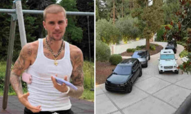 Justin Bieber posta fotos bizarras de seus carros e deixa internautas confusos: "Ele está bem?"