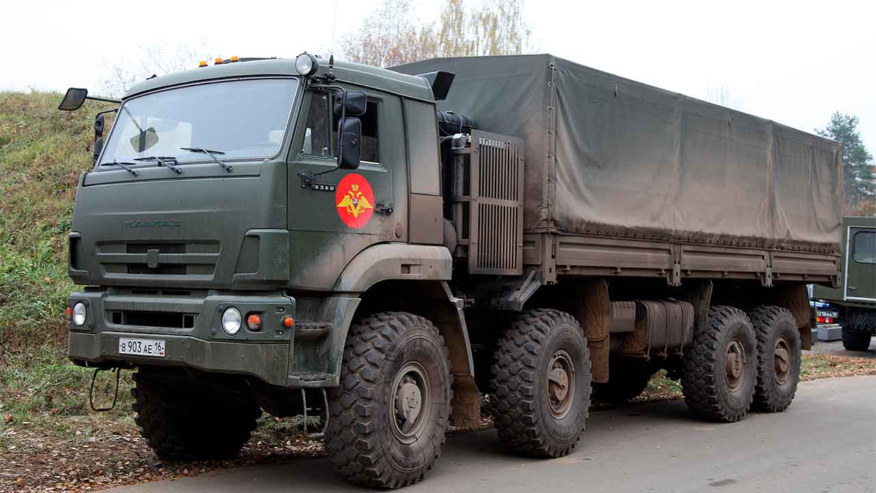 KamAZ-6560. 사진: Kamaz