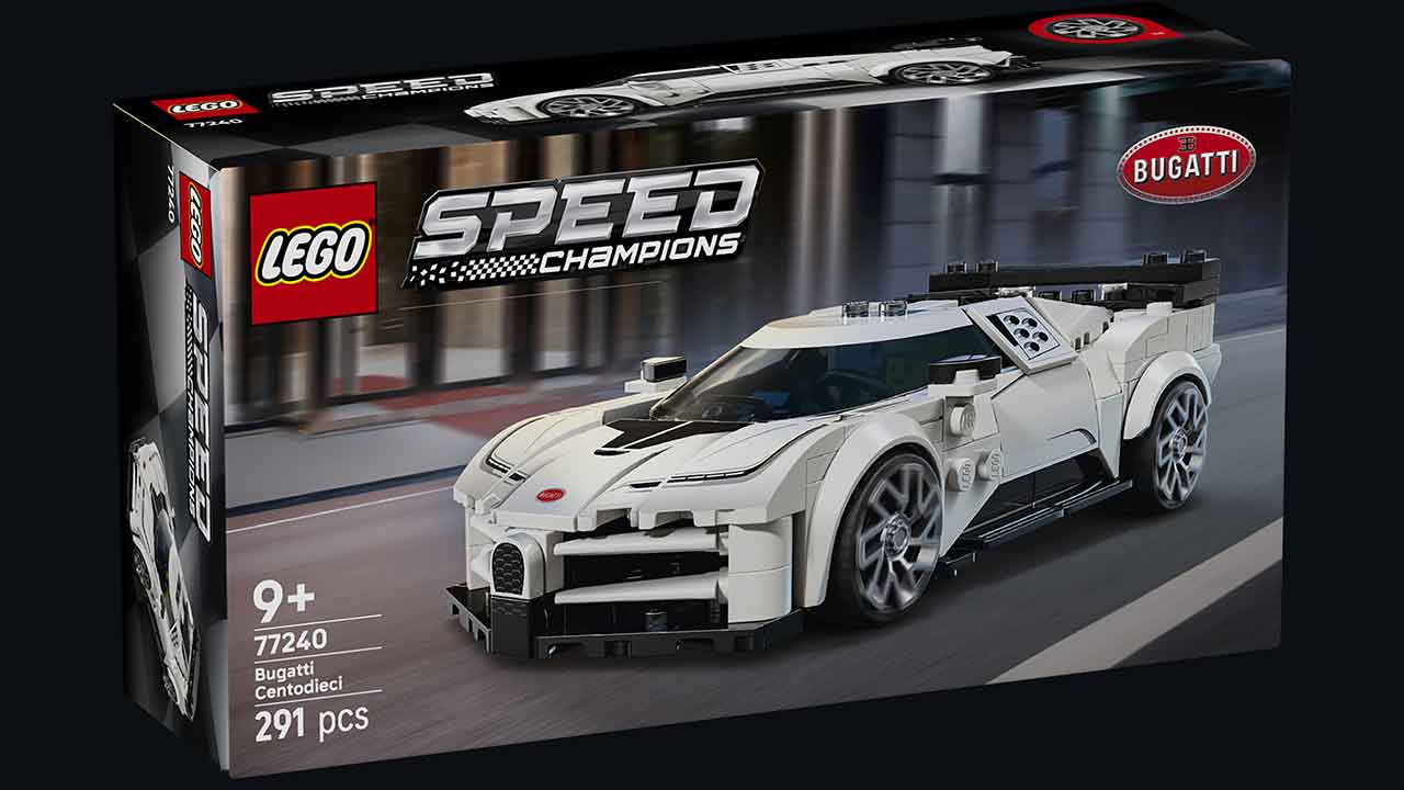 Bugatti Centodieci. Foto: LEGO