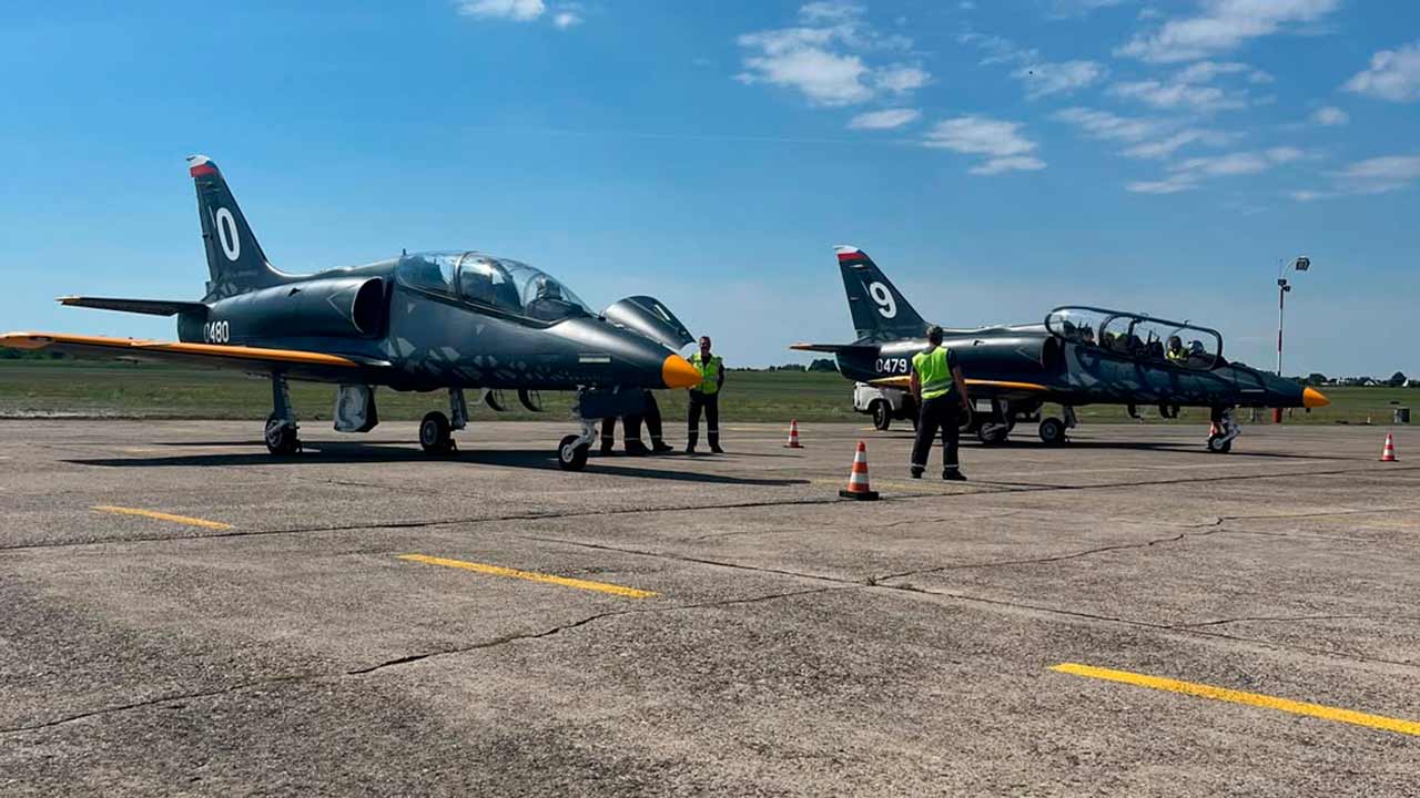 L-39 Skyfox. Instagram @aero_vodochody