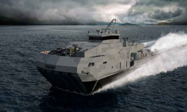 Lancha multifuncional Aircat Bengal MC. Foto: Eureka Naval Craft