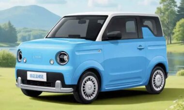 Conheça o Livan Smurf, mini carrinho elétrico que custa apenas US$ 5 mil