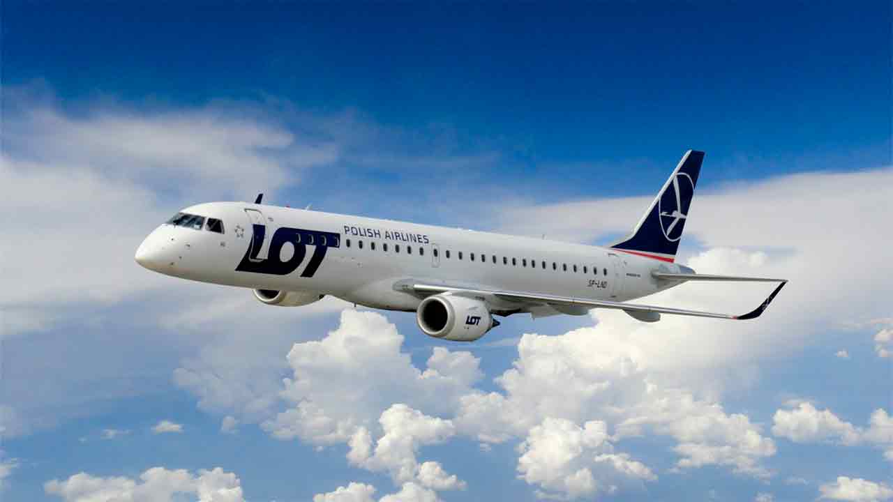 Embraer E195. Foto: LOT