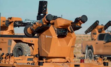 Sistema de armas autônomo AGMOSS. X @roketsan