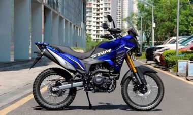Shineray SBM-250 trail 2025. Foto: Divulgação Shineray Brasil