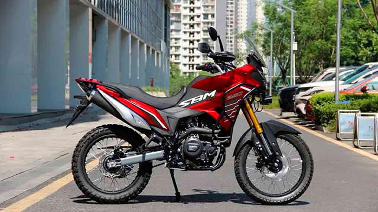 Shineray SBM-250 trail 2025. Foto: Divulgação Shineray Brasil