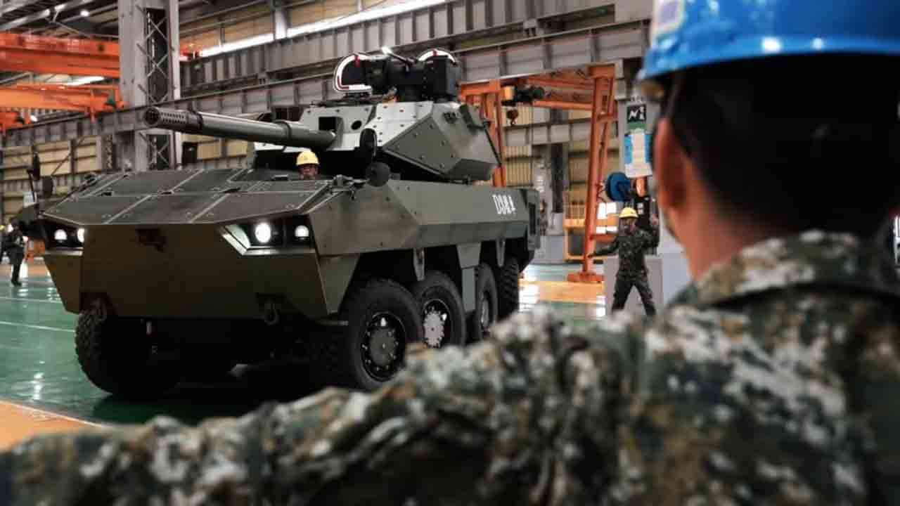 Radpanzer Cheetah. Foto: Military News Agency, ROC (Taiwan)