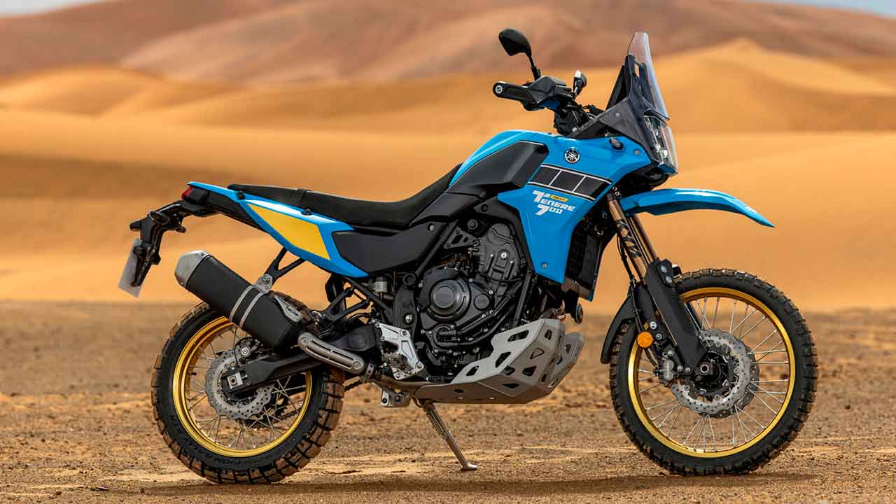 Yamaha Ténéré 700 Rally 2025. Photo : Yamaha