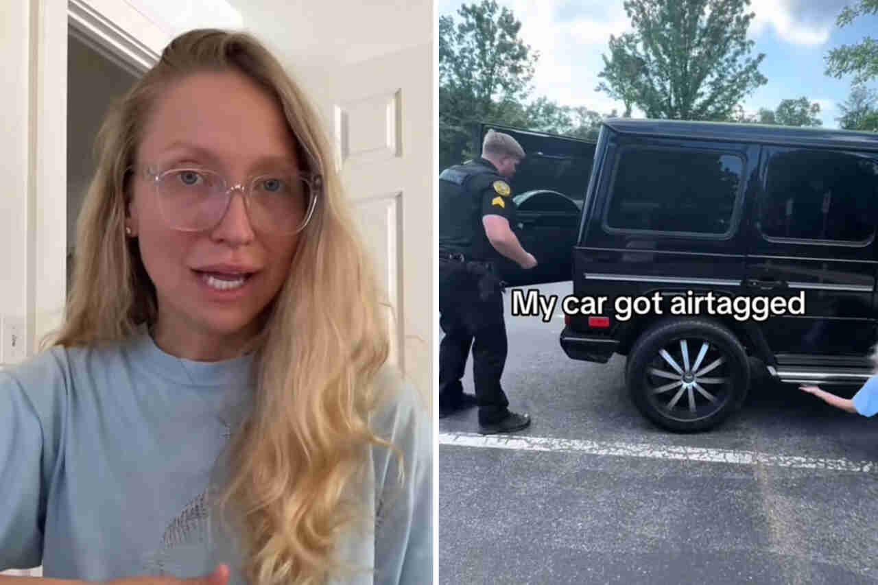 Vídeo: Mulher faz alerta após colocarem GPS em seu carro estacionado