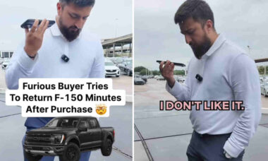 Mulher compra Ford F-150 e tenta devolvê-lo minutos depois de descobrir recurso "irritante" da caminhonete